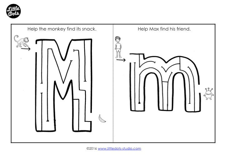 Preschool Letter M Activities and Worksheets