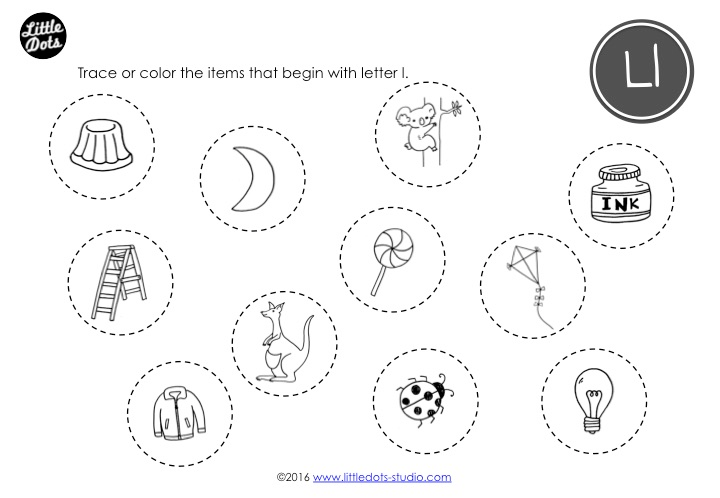 preschool letter l activities and worksheets