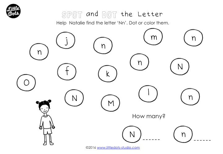 Preschool Letter N Activities and Worksheets