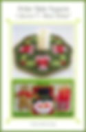 Petite Table Toppers Winter Holiday Collection cover with candle and holiday designs.