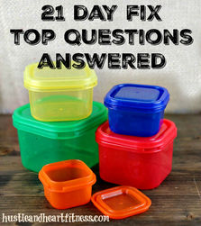 21 Day Fix Top Questions Answered - FAQ