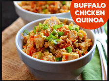 Buffalo Chicken Quinoa