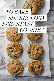 No Bake Shakeology Breakfast Cookies