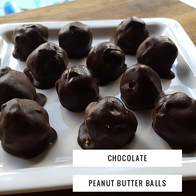 Fix Approved Chocolate Peanut Butter Balls | Fix Friendly ...