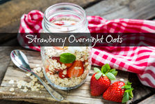 Strawberry Overnight Oats