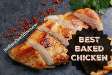Kid Approved Baked Chicken Breast