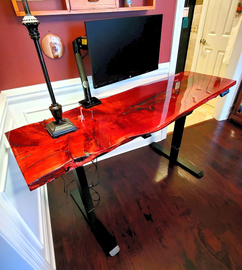 Thumbnail: "Valles Marineris"  - Cedar Lift Table - Mars Valley