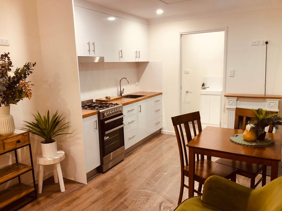 Inside a tiny home North Queensland