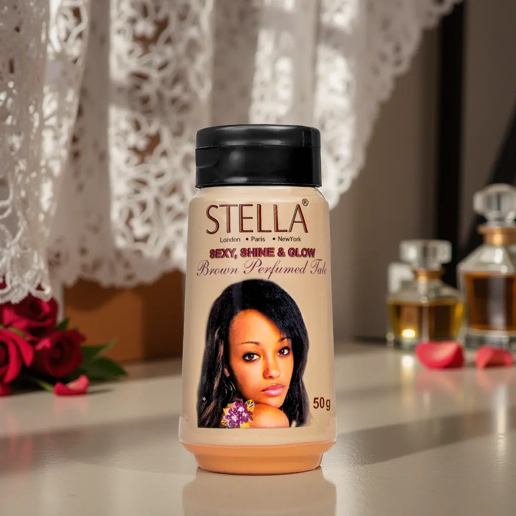 Stella Brown Perfumed Talcum Powder