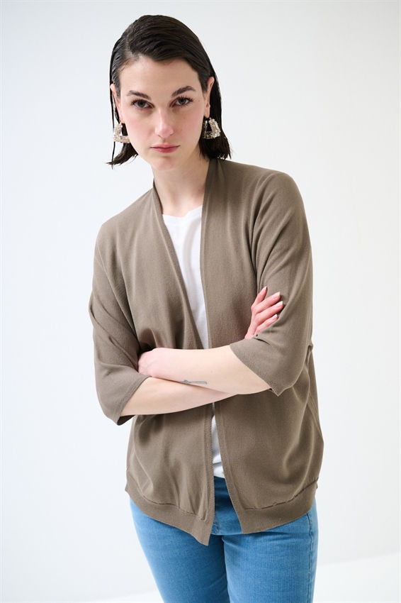 Thumbnail: Cardigan aperto in viscosa