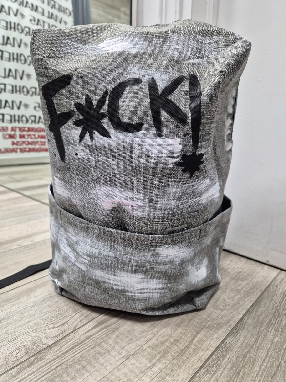 Zaino in nylon F*CK!