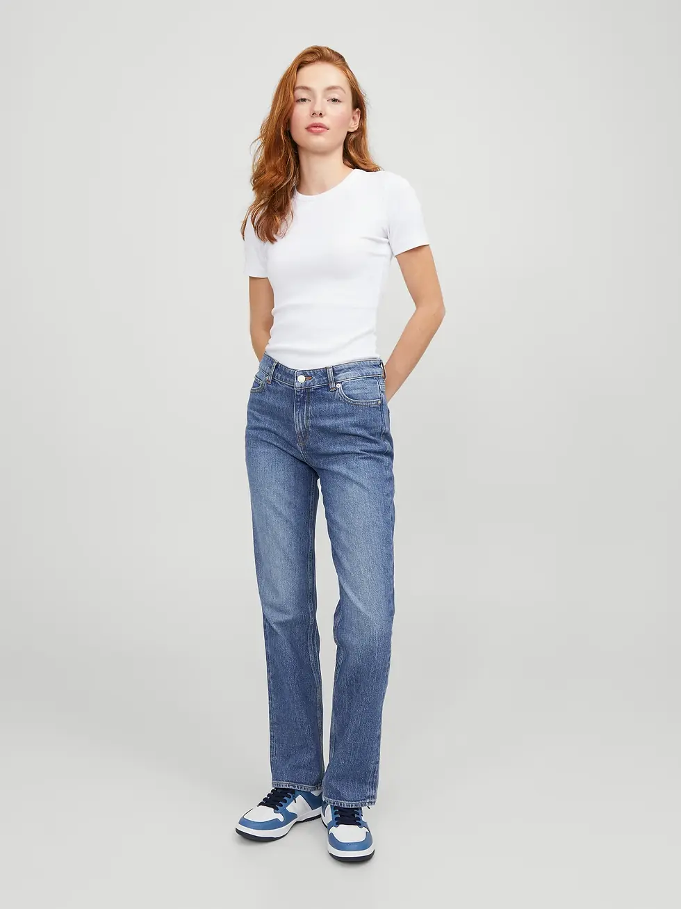 Miniatura: JXNICE straight jeans gamba larga