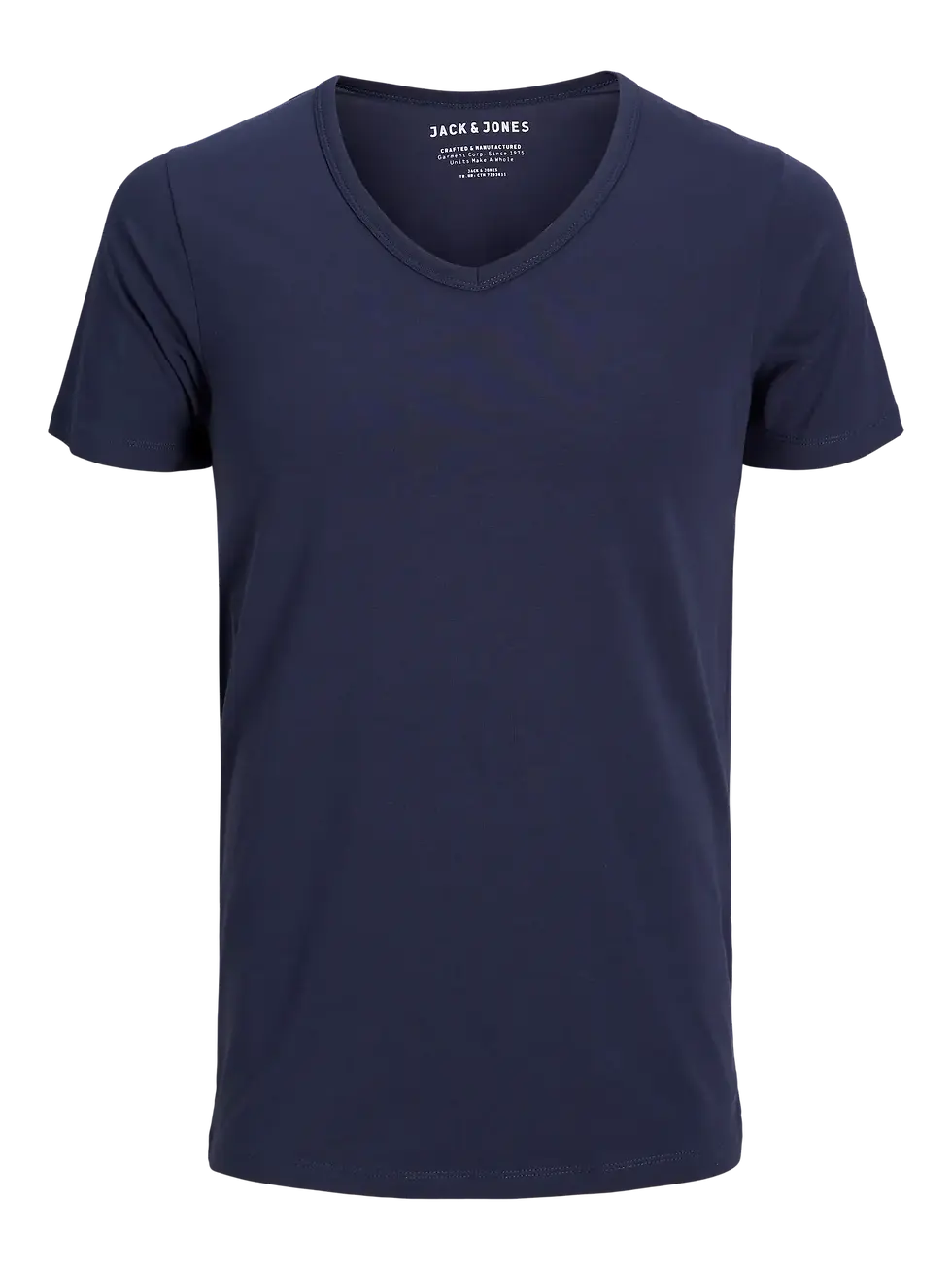 Thumbnail: T-shirt basic scollo a V Jack & Jones