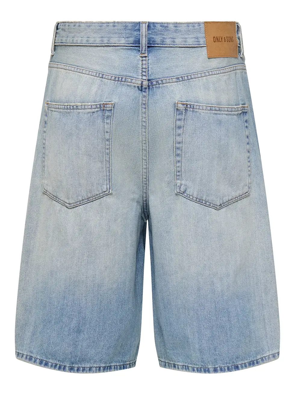 Thumbnail: Bermuda Jeans balloon fit light blue