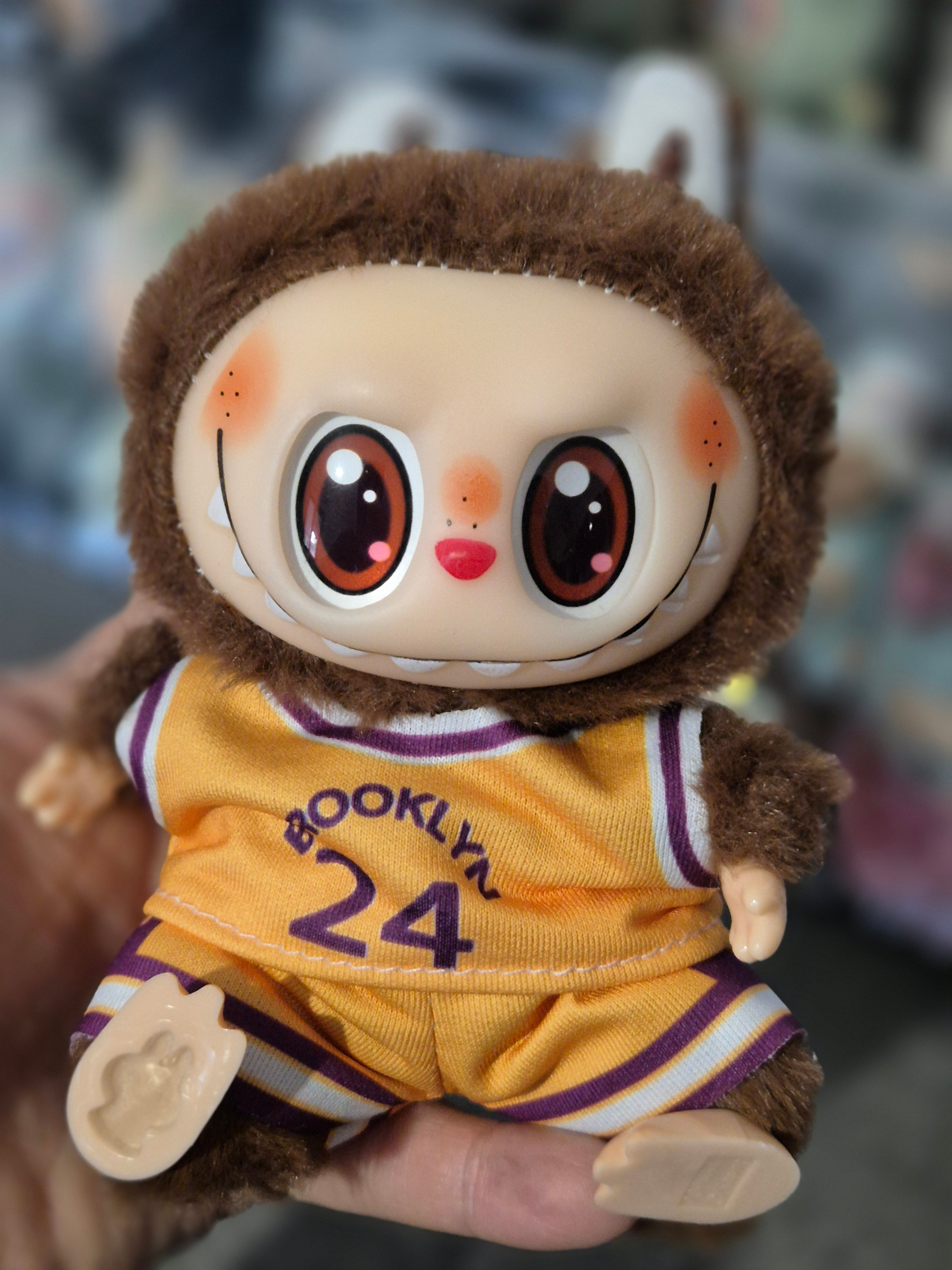 LAFUFU portachiavi e pendenti per borsa simil Labubu