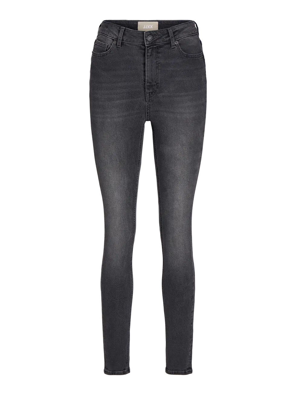 Thumbnail: JXVIENNA jeans grigi skinny vita alta