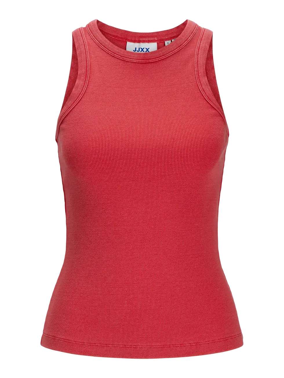 Thumbnail: Canotta basic a costine effetto slavato