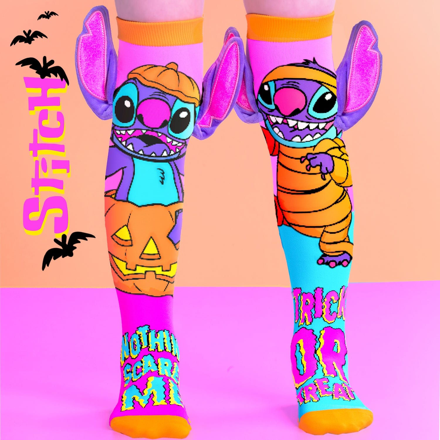 Calze in nylon STITCH NEON HALLOWEEN
