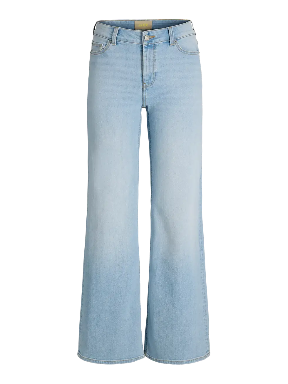 Thumbnail: Jeans flare elasticizzato lavaggio chiaro