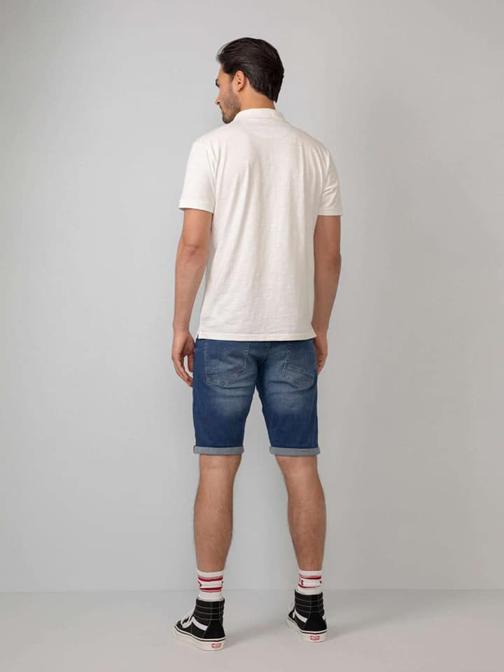 Thumbnail: Polo in cotone fiammato