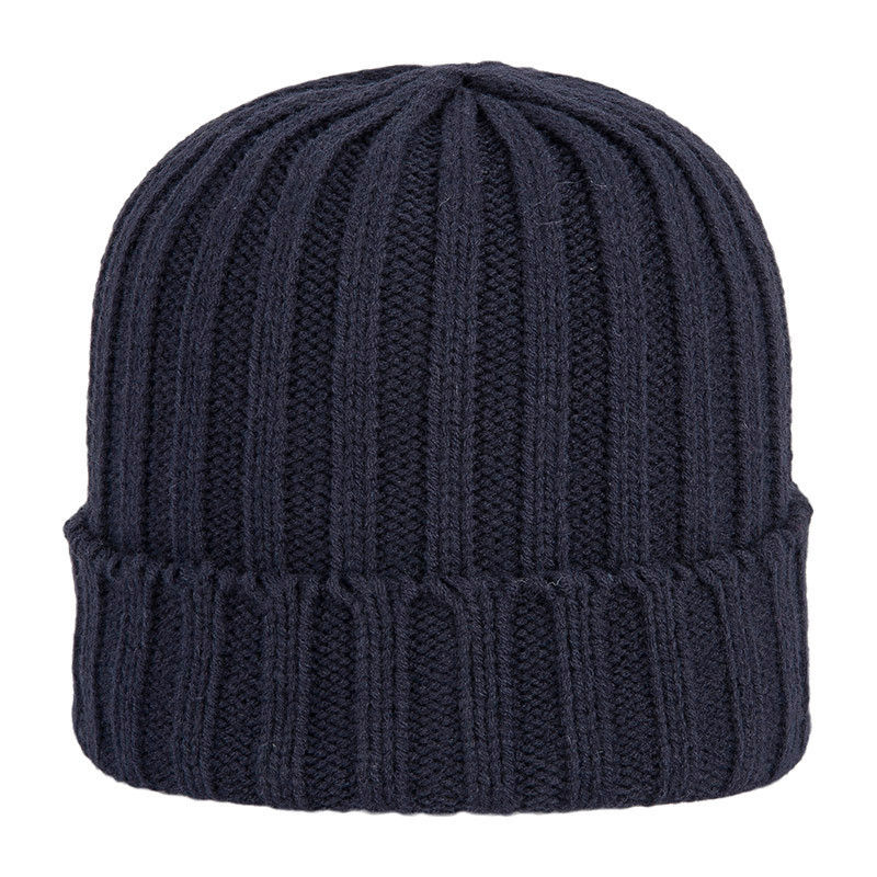 Thumbnail: Cuffia a coste con risvolto