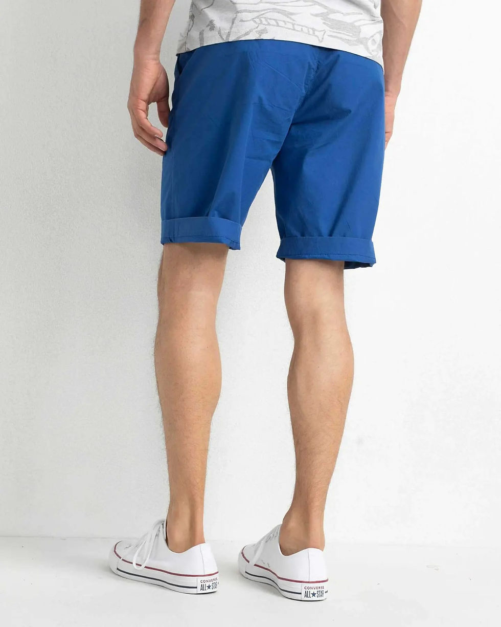 Thumbnail: Bermuda in cotone ble elettrico