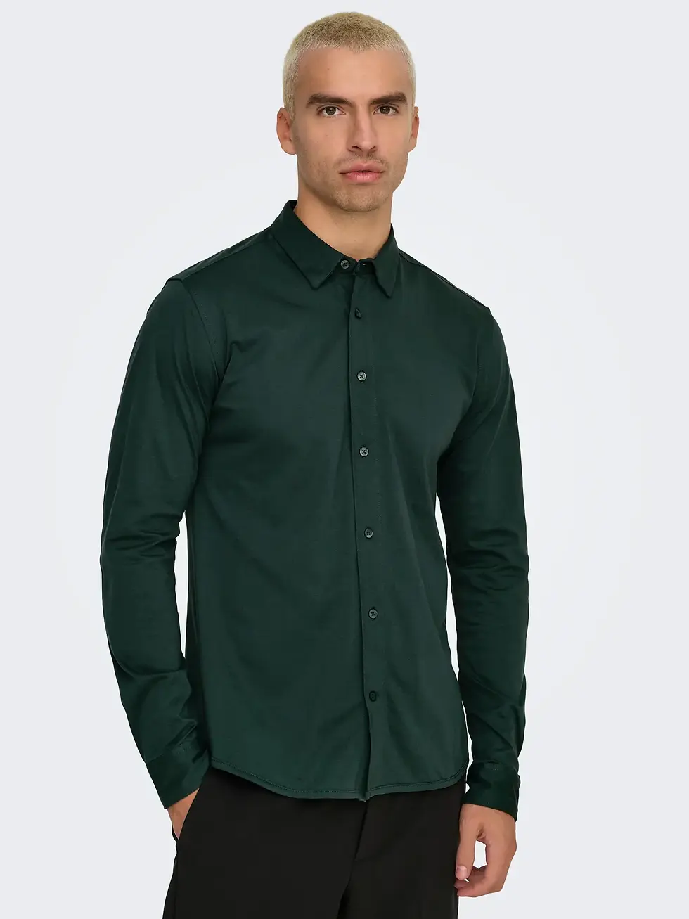 Camicia stretch basic