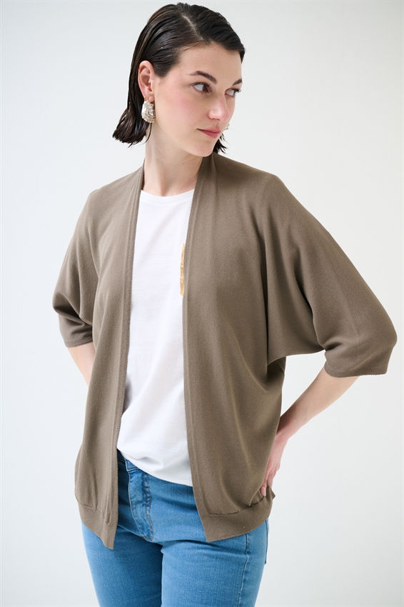 Thumbnail: Cardigan aperto in viscosa