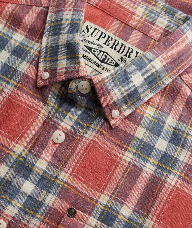Miniatura: Camicia a quadri rossa Superdry