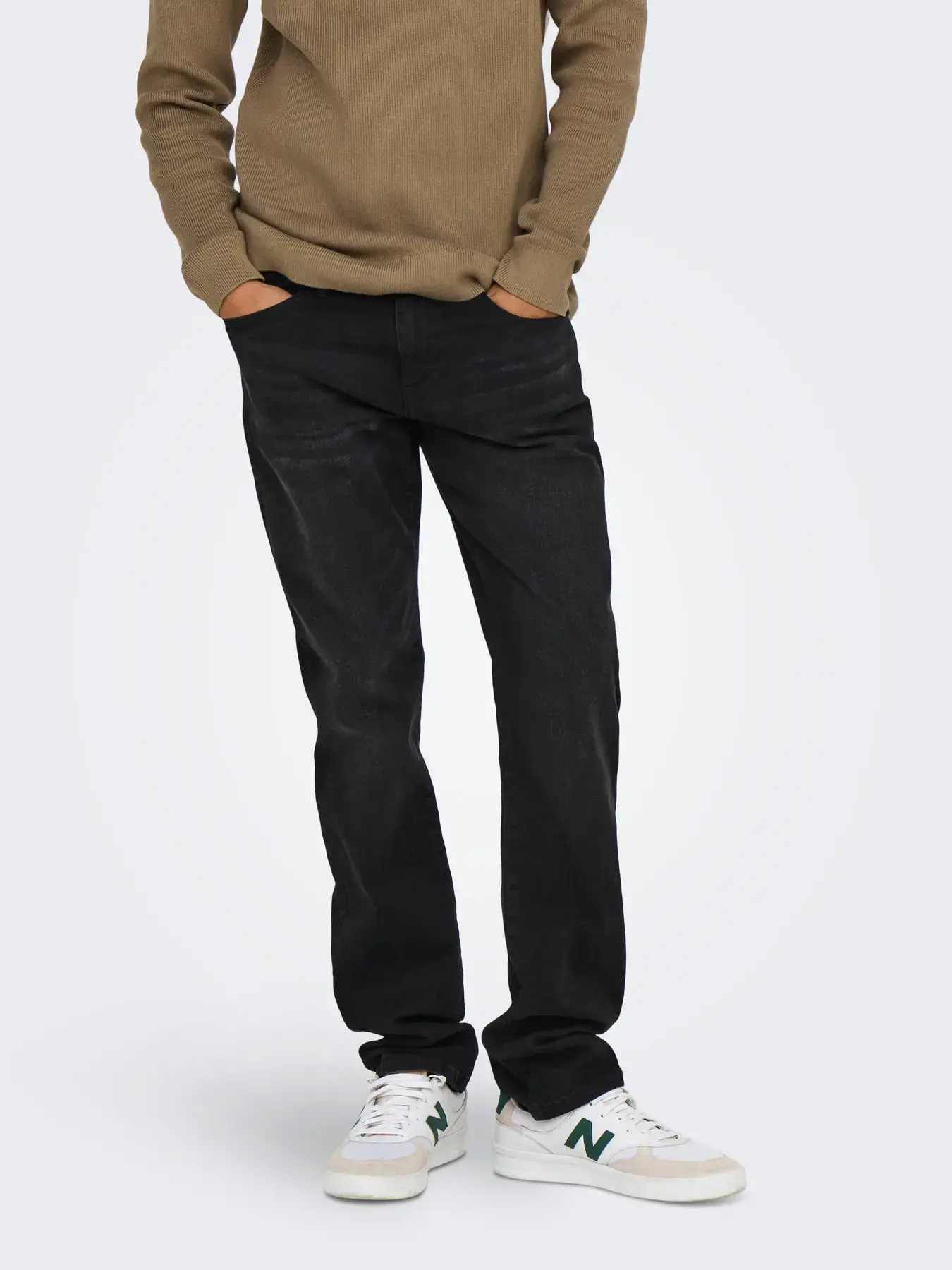 Jeans regular fit nero ONSWEFT