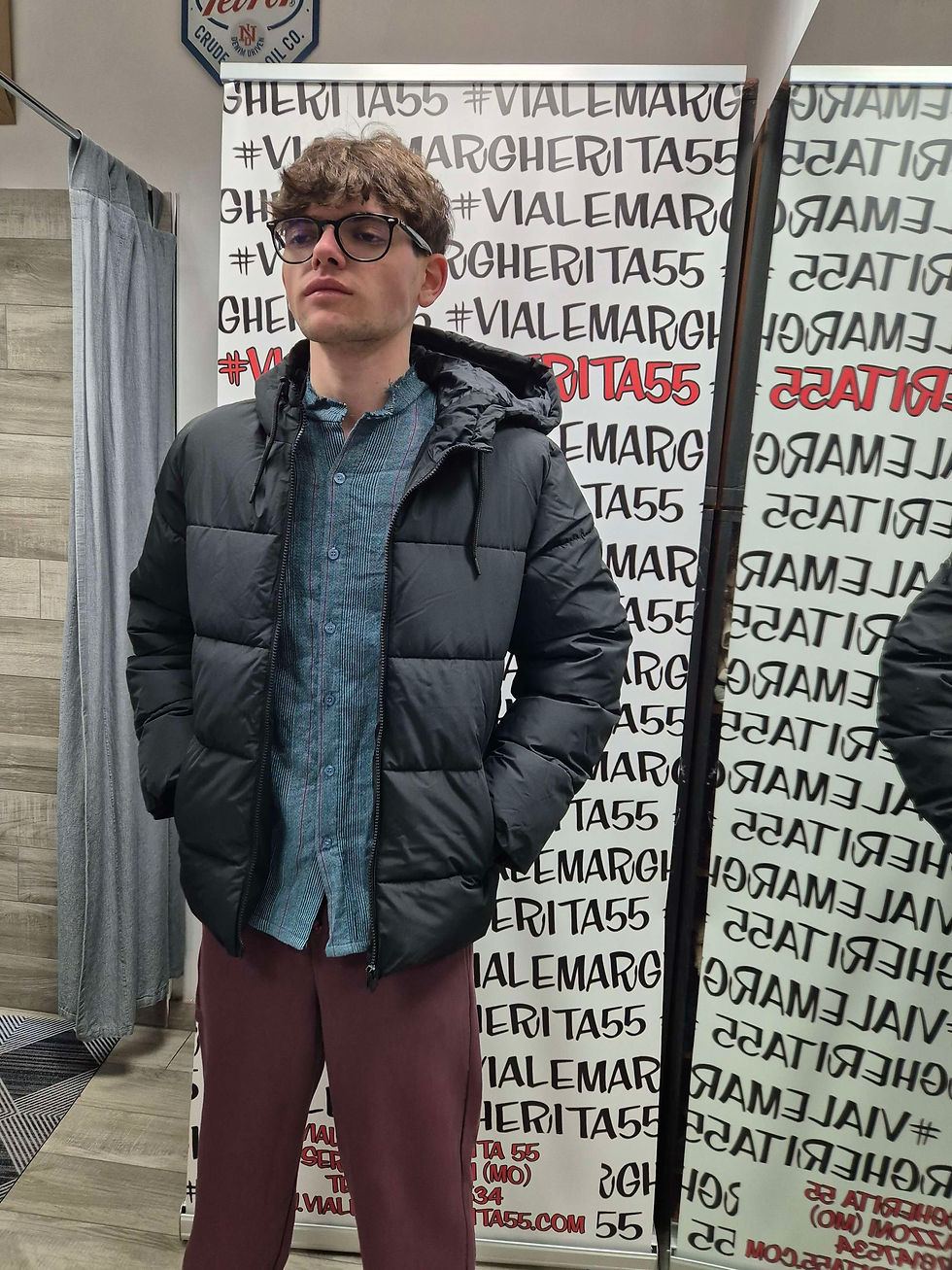 Thumbnail: Giacca puffer con cappuccio