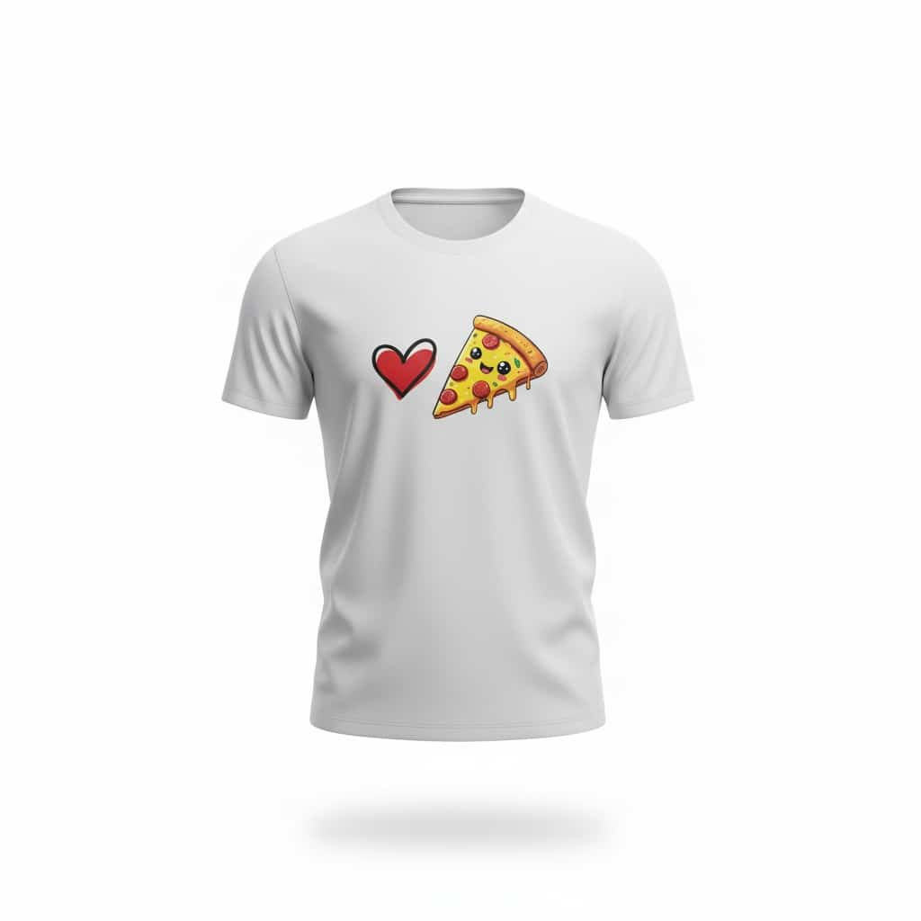 T-shirt PIZZA serie you complete me