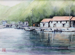 川合昭二-静かな入江