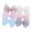 Thumbnail: 2 Piece 5CM Gauze Hair Clips  Imitation Pearl  Hair Bows Hairpins Lace Bowknot