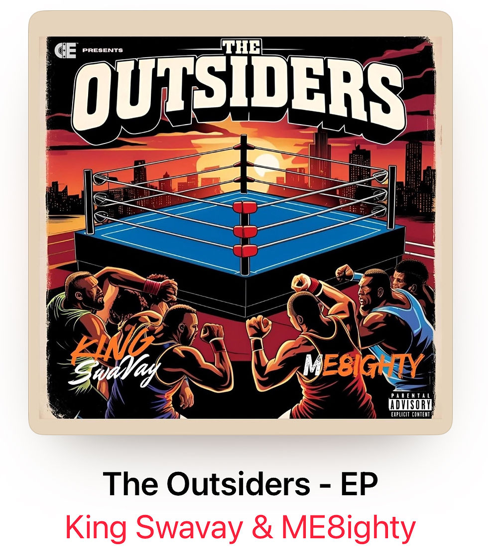 ME8IGHTY & KING SWAVAY- “THE OUTSIDERS- EP” Review