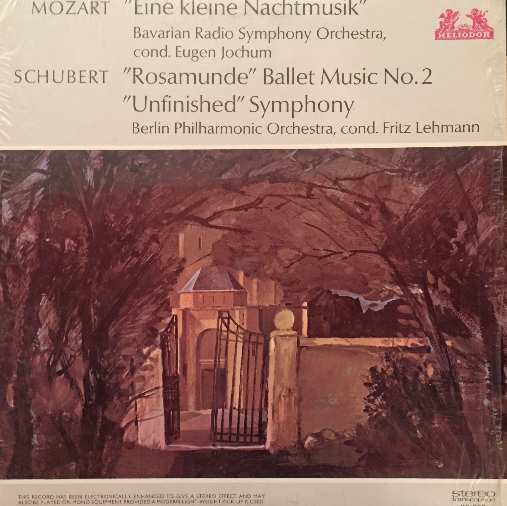 Mozart, Schubert - Jochum, Lehmann ‎– Balletmusik Nr. 2, Symphonie Nr. 8