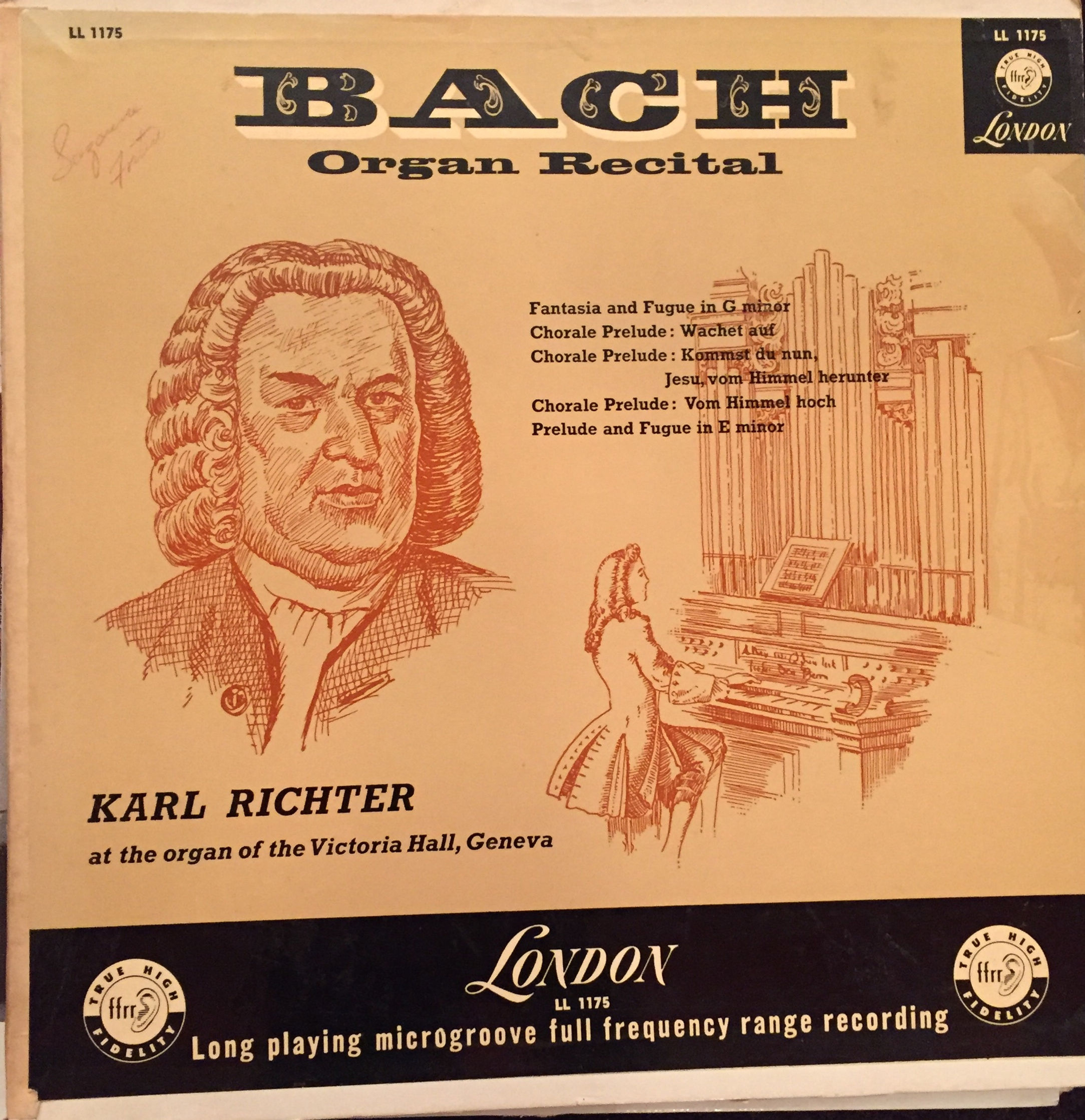 Karl Richter – Bach: Organ Recital