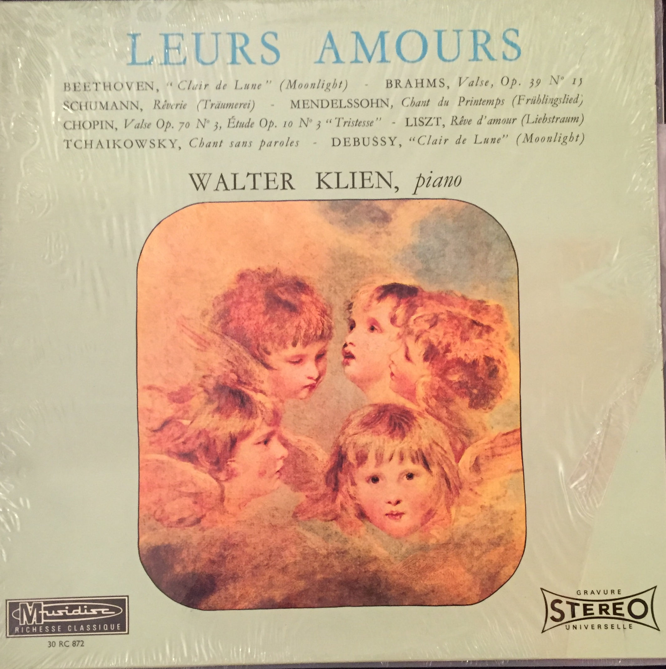 Walter Klien ‎– Leurs Amours
