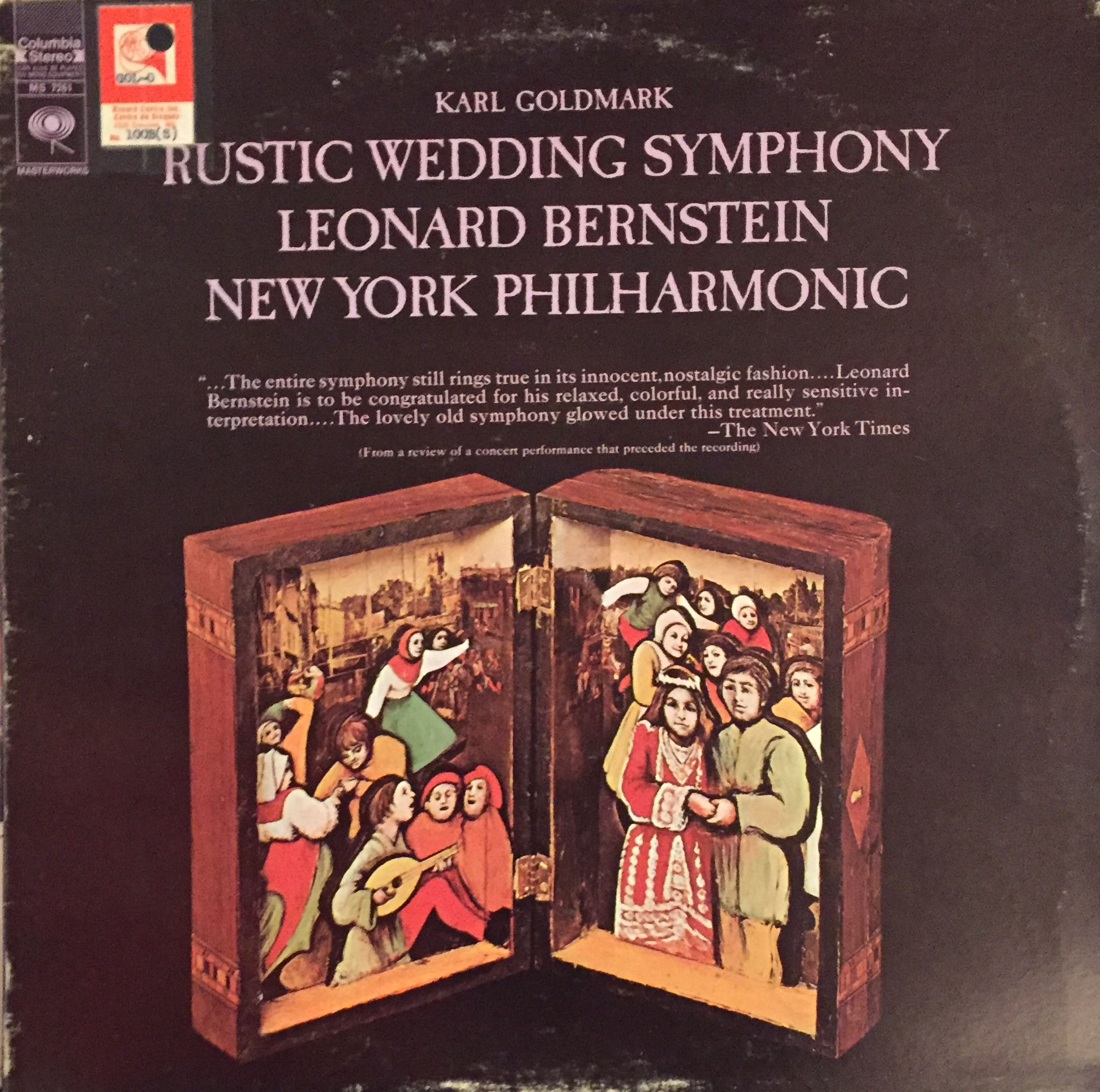 Karl Goldmark, Bernstein, New York Philharmonic ‎– Rustic Wedding Symphony