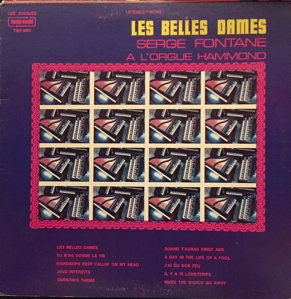 Serge Fontane ‎– Les Belles Dames