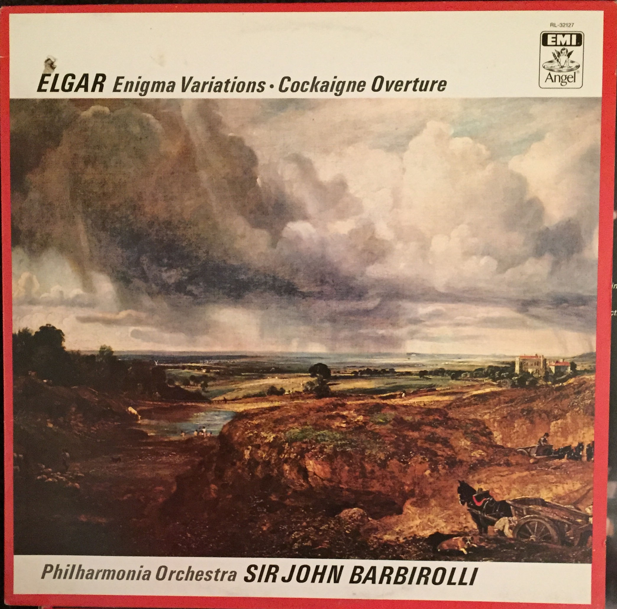 Elgar, Barbirolli, Philharmonia ‎– Enigma Variations / Cockaigne Ouv