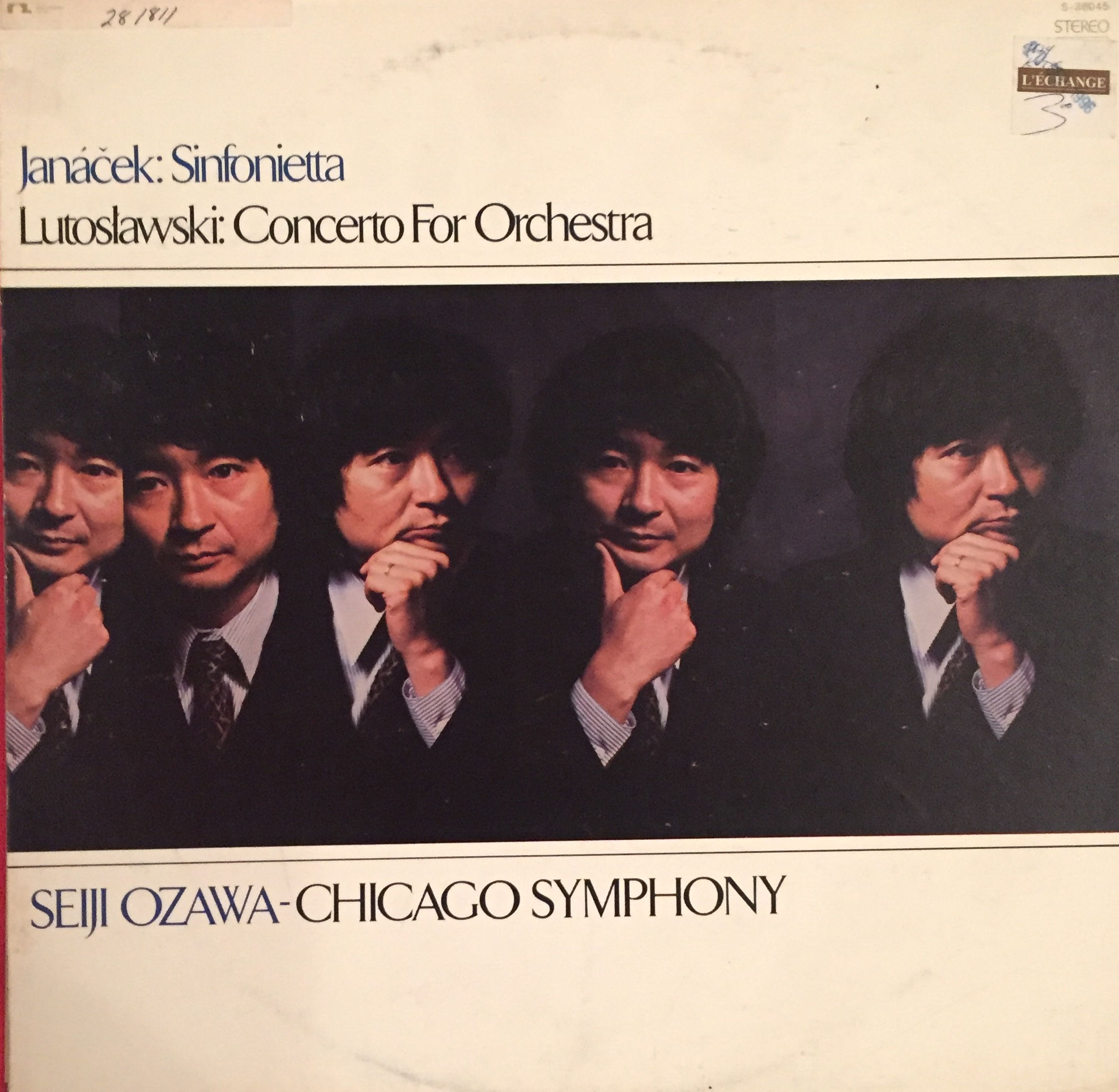 Janáček, Lutosławski, Seiji Ozawa - Chicago S ‎– Sinfonietta / Concerto For Orch