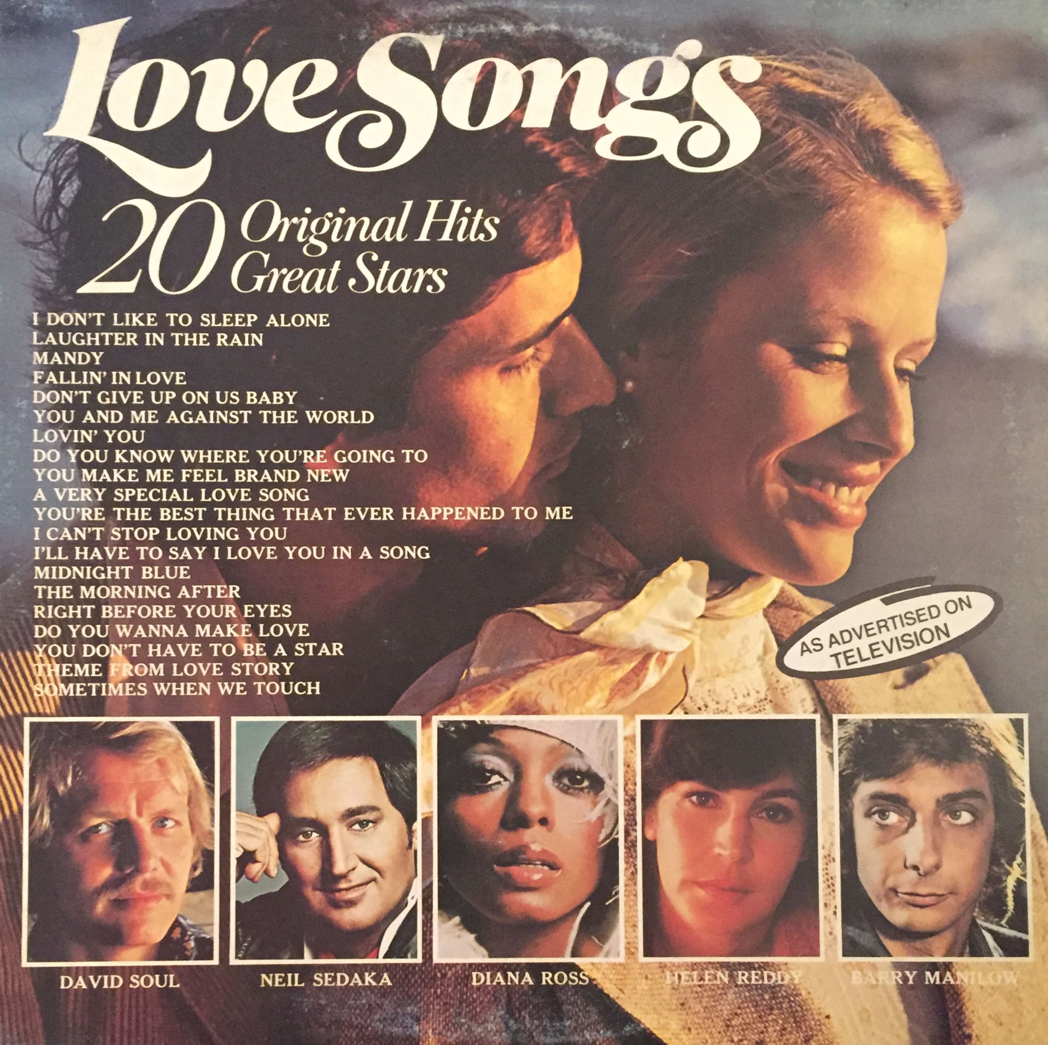 Compilation ‎– Love Songs 20 Original Hits 20 Great Stars