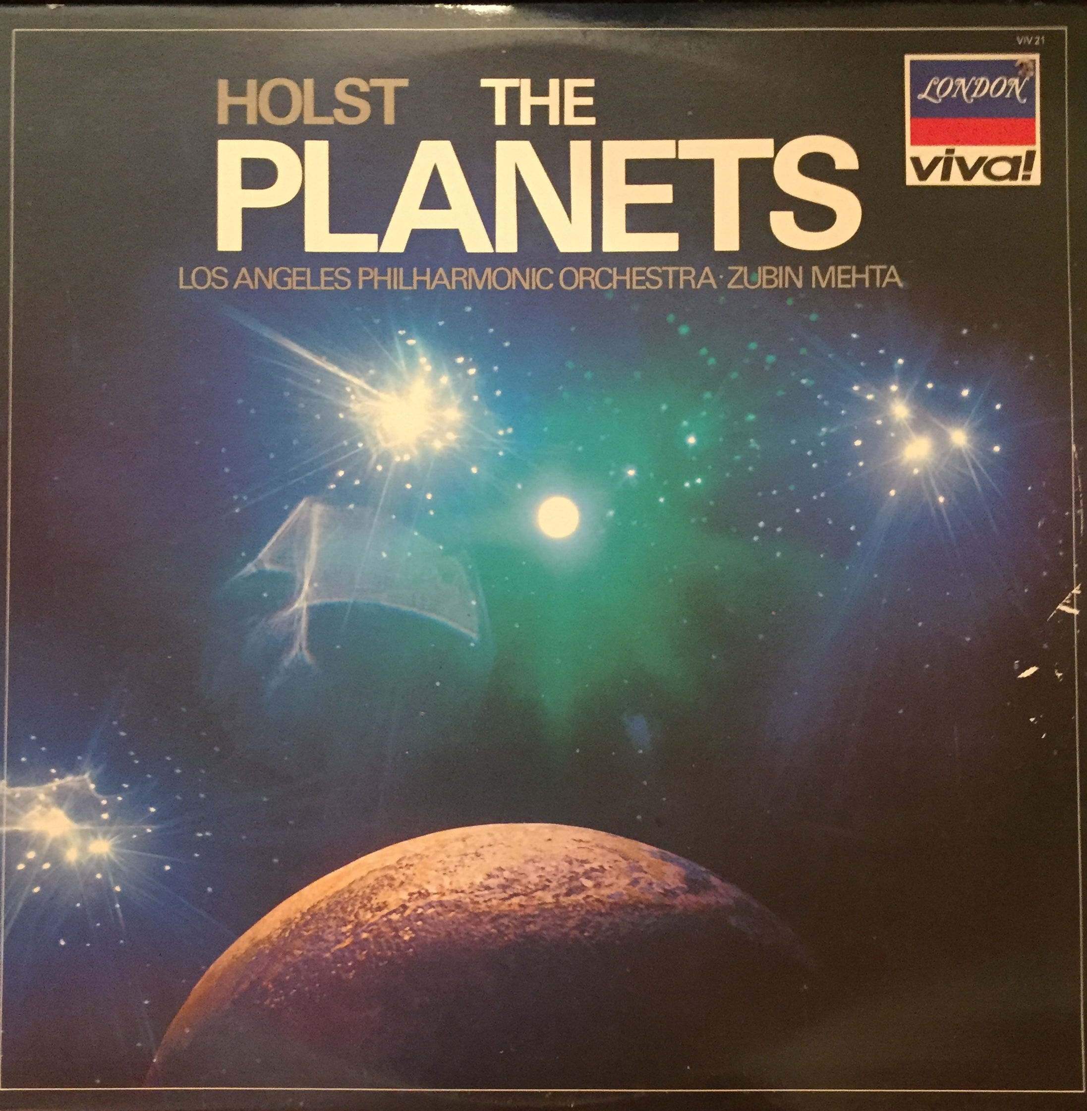 Holst, Los Angeles Philharmonic Orchestra, Zubin Mehta ‎–The planets