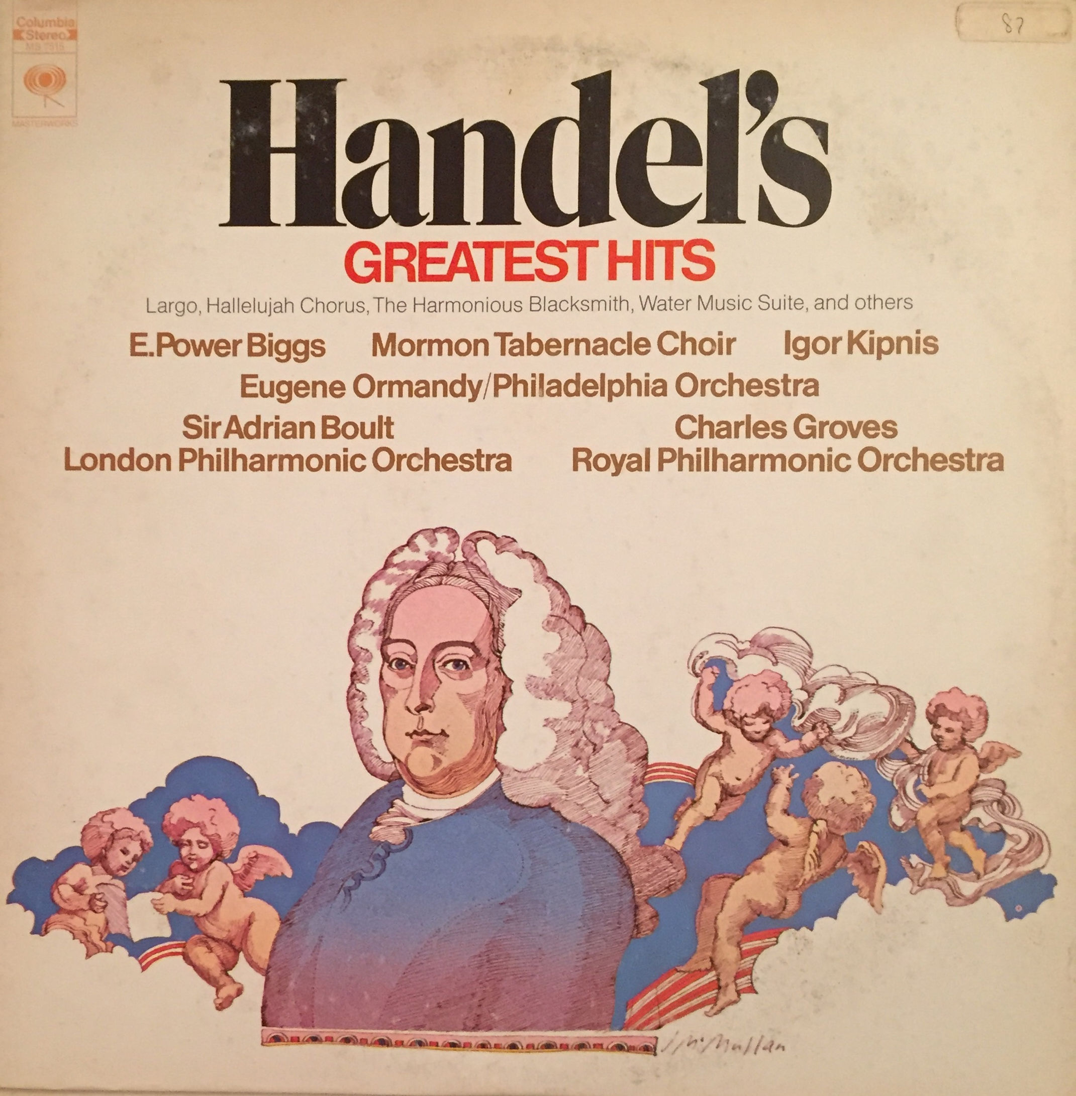 Handel ‎– Handel's Greatest Hits