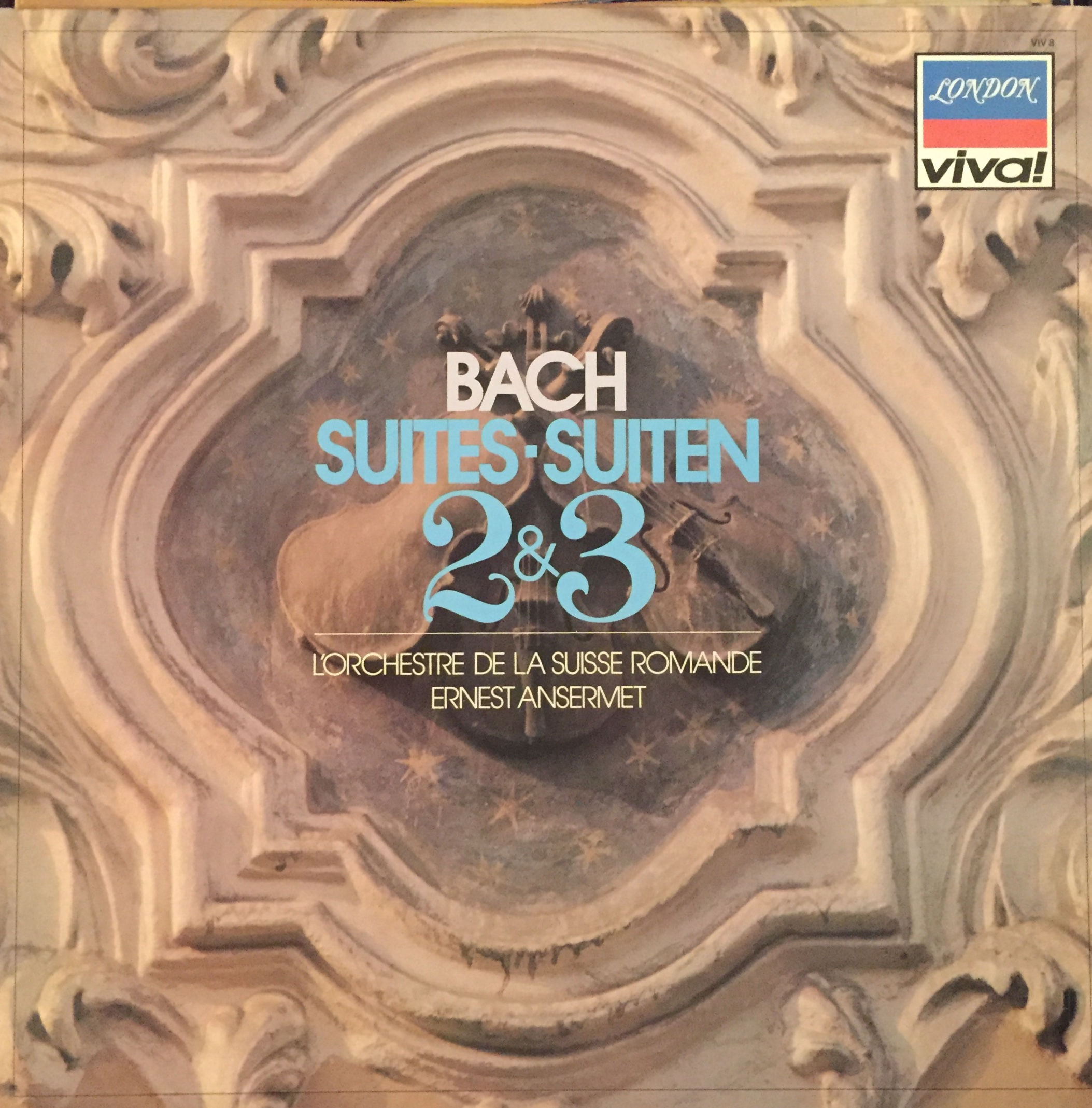 Bach, Ansermet, L'Orchestre De La Suisse Romande ‎– Suites No.2&3
