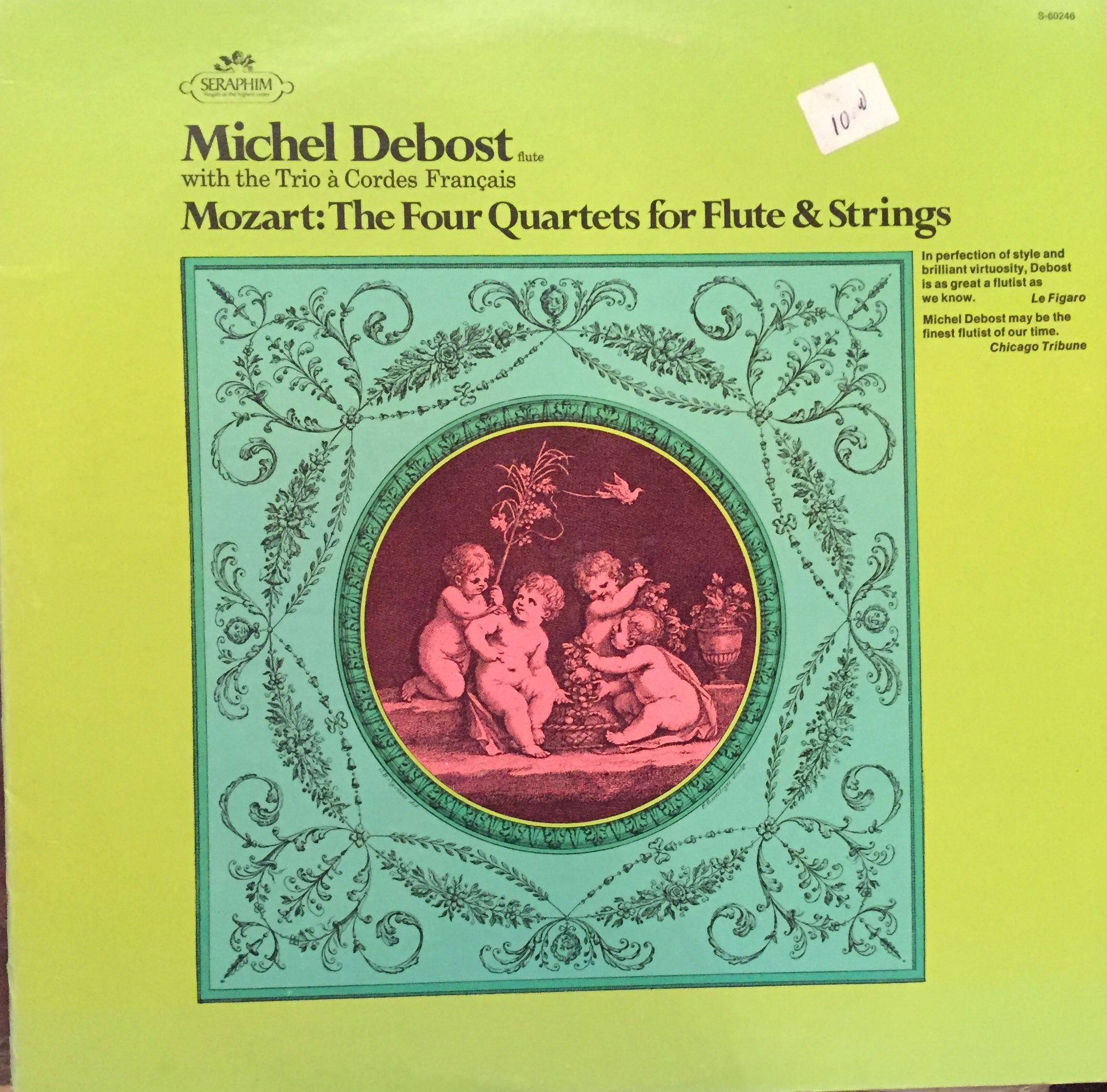 Michel Debost, Trio A Cordes Francais – Mozart: The Four Quartets For Flute