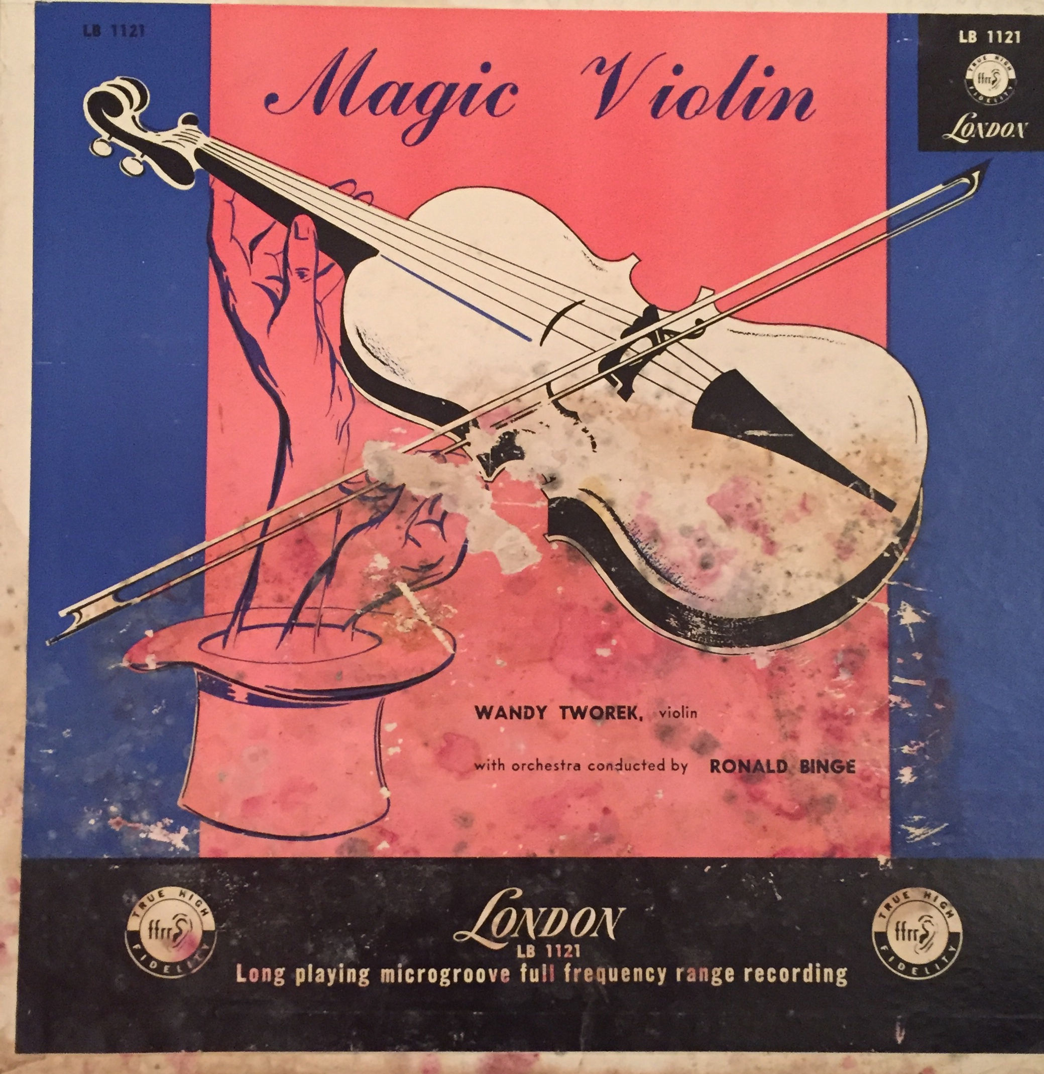 Wandy Tworek Med Ronald Binge Og Hans Orkester ‎– Magic Violin
