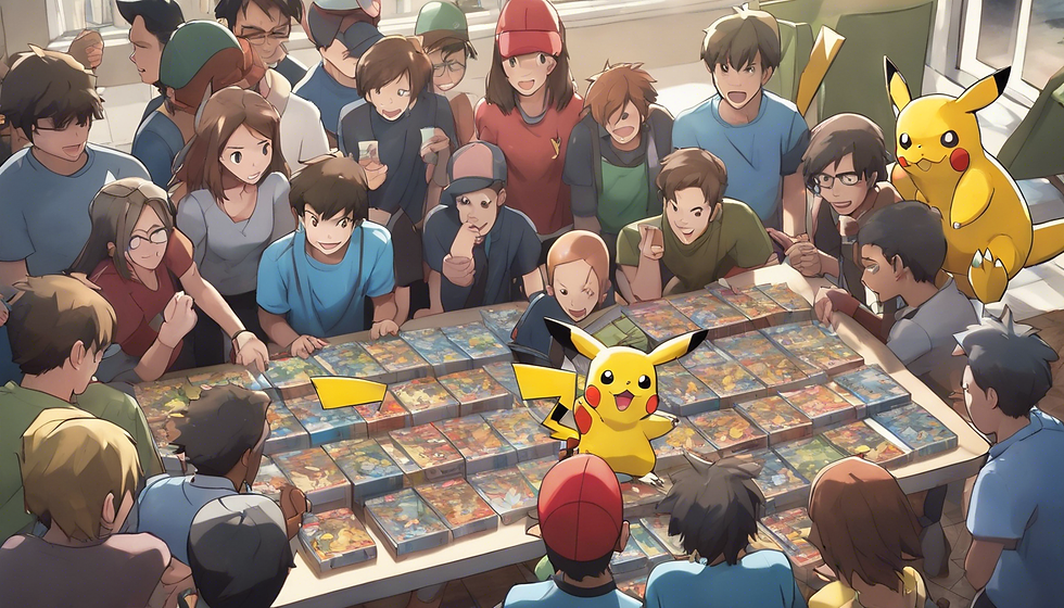 Pokémon Card Box Unboxing Party