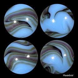 Blue Based Alley Swirl